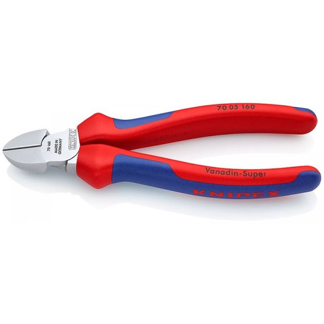 Кусачки боковые KNIPEX 70 05 160 160 мм, фото  | SNABZHENIE.com.ua