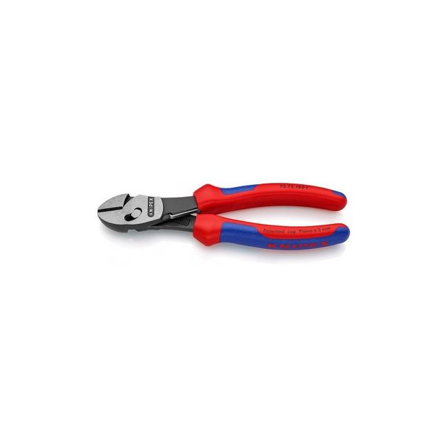 Кусачки боковые высокой мощности TwinForce KNIPEX 73 72 180 F, фото  | SNABZHENIE.com.ua