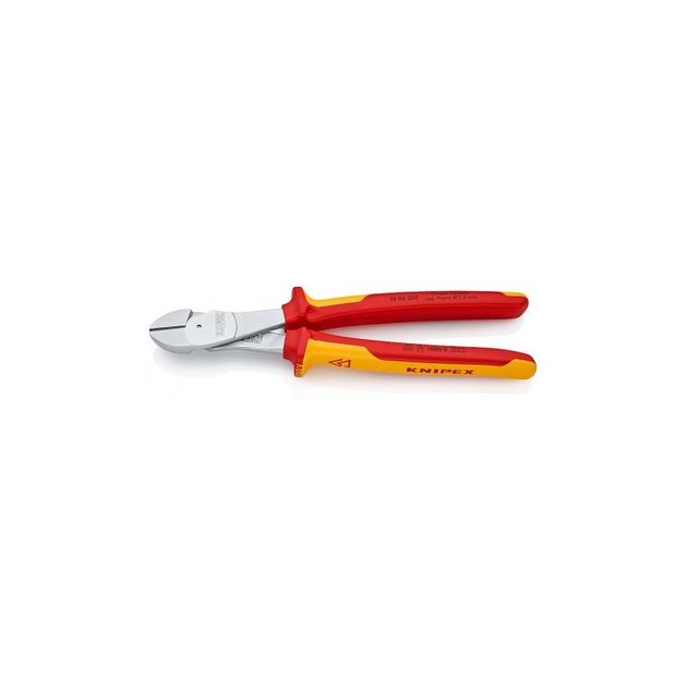 Кусачки боковые Knipex 250 мм хромированные 74 06 250, фото  | SNABZHENIE.com.ua
