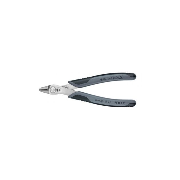 Кусачки KNIPEX Electronic Super Knips® 78 03 140 ESD, фото  | SNABZHENIE.com.ua