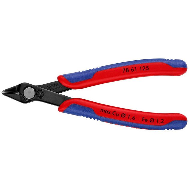Кусачки KNIPEX Electronic Super Knips® 78 61 125, фото  | SNABZHENIE.com.ua