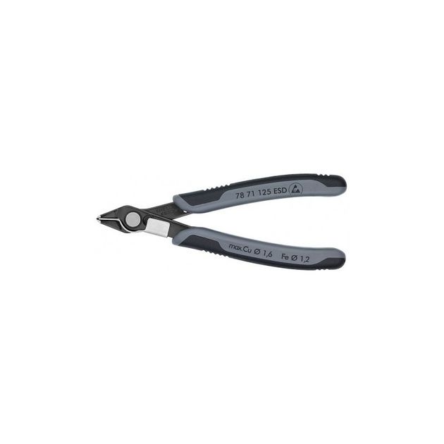 Кусачки KNIPEX Electronic Super Knips® 78 71 125 ESD, фото  | SNABZHENIE.com.ua