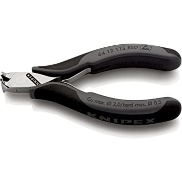 Кусачки KNIPEX 64 12 115 ESD для электроники, фото  | SNABZHENIE.com.ua