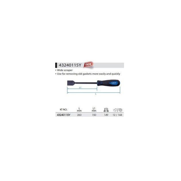 Лопатка для снятия уплотнителей 43240115Y, фото , изображение 2 | SNABZHENIE.com.ua