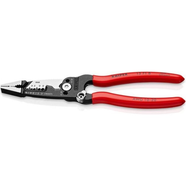 Многофункциональные клещи KNIPEX для электромонтажа, 13 71 8, фото  | SNABZHENIE.com.ua