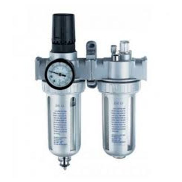 Модульна група для підготовки повітря з регулятором тиску 1/4", фото , зображення 2 | SNABZHENIE.com.ua Модульна група для підготовки повітря з регулятором тиску 1/4", фото , зображення 2 | SNABZHENIE.com.ua