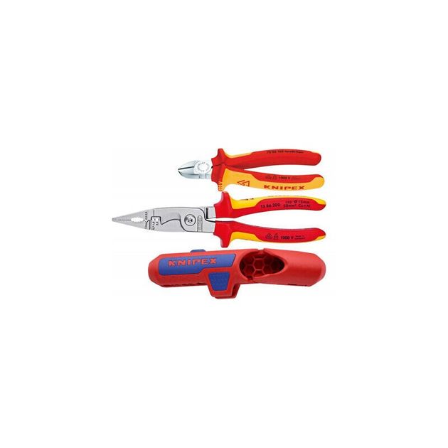 Набор инструментов для электрика Knipex 00 31 30 BK V01, фото , изображение 2 | SNABZHENIE.com.ua Набор инструментов для электрика Knipex 00 31 30 BK V01, фото , изображение 2 | SNABZHENIE.com.ua