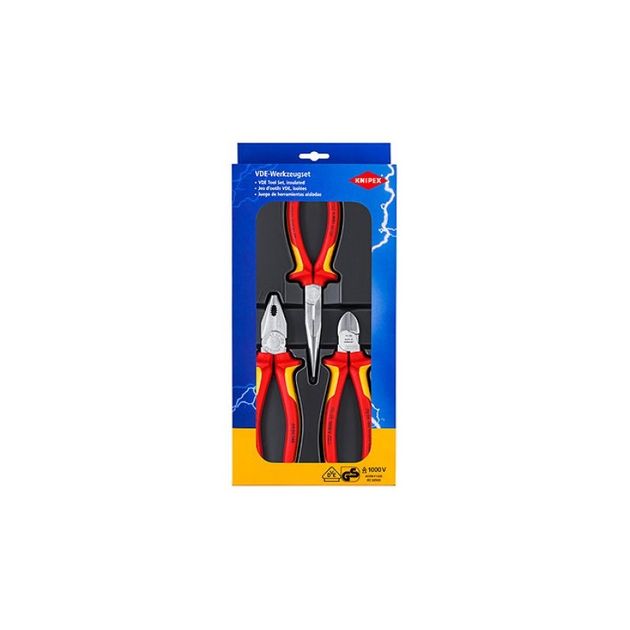 Набор инструментов KNIPEX 00 20 12 с электрической изоляцией, фото  | SNABZHENIE.com.ua