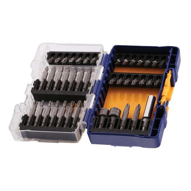 Набір біт 40шт, 1/4" /25мм: PH1х1 / PH2х2 / PH3х2 / Pz1х1 / Pz2х5 / Pz3х3 / T10х1 / T15х1 / T20х2 / T2, фото  | SNABZHENIE.com.ua