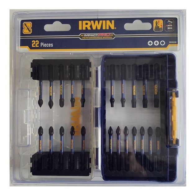 Набор бит IRWIN IMPACT PRO 22шт, 1/4", 57мм, фото , изображение 2 | SNABZHENIE.com.ua Набор бит IRWIN IMPACT PRO 22шт, 1/4", 57мм, фото , изображение 2 | SNABZHENIE.com.ua