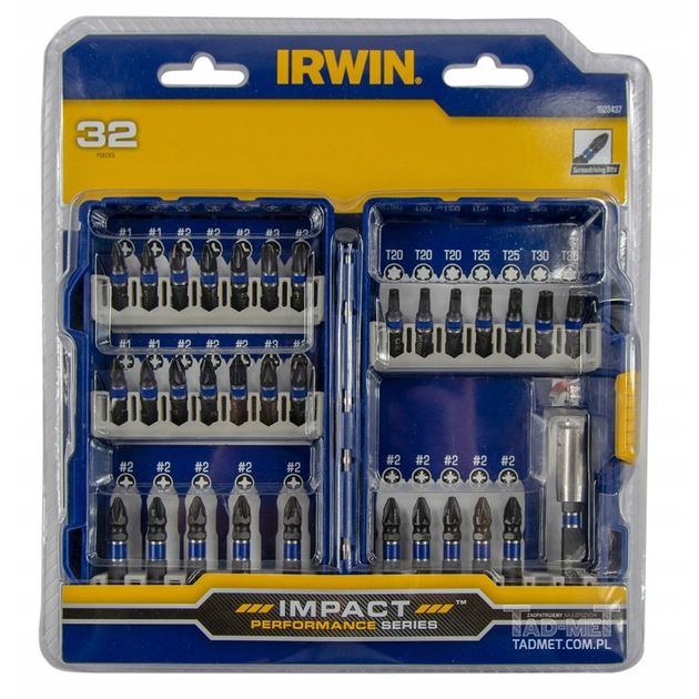 Набор бит Irwin PH PZ T, 32 шт. (1923437), фото , изображение 2 | SNABZHENIE.com.ua Набор бит Irwin PH PZ T, 32 шт. (1923437), фото , изображение 2 | SNABZHENIE.com.ua