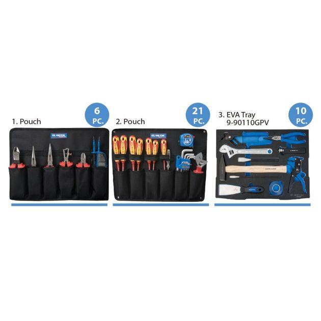 Набір діелектричного інструмента 37 предметів VDE, фото , зображення 2 | SNABZHENIE.com.ua Набір діелектричного інструмента 37 предметів VDE, фото , зображення 2 | SNABZHENIE.com.ua