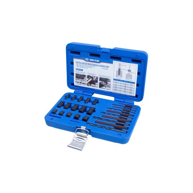 Набор экстракторов для сломанных шпилек, 25 шт., фото , изображение 2 | SNABZHENIE.com.ua