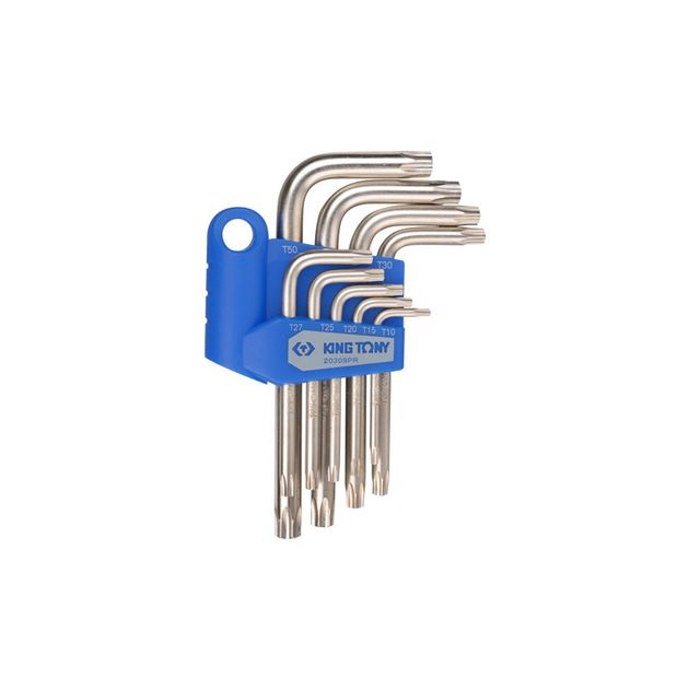 Набор ключей Torx G-образных 9 ед. (Т10-Т50), фото  | SNABZHENIE.com.ua