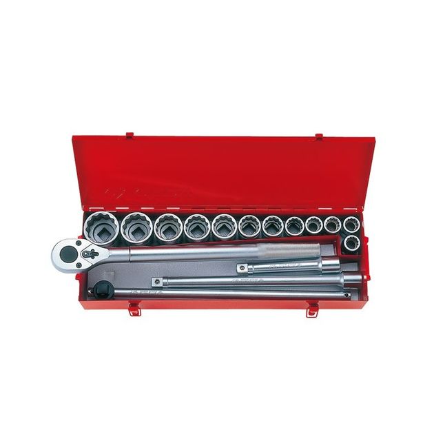 Набор головок 3/4" 16 шт. короткие 12-гранные дюймовые (7/8-2), фото  | SNABZHENIE.com.ua