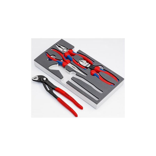 Набір кліщів Basic KNIPEX 00 20 01 V15, фото , зображення 2 | SNABZHENIE.com.ua Набір кліщів Basic KNIPEX 00 20 01 V15, фото , зображення 2 | SNABZHENIE.com.ua
