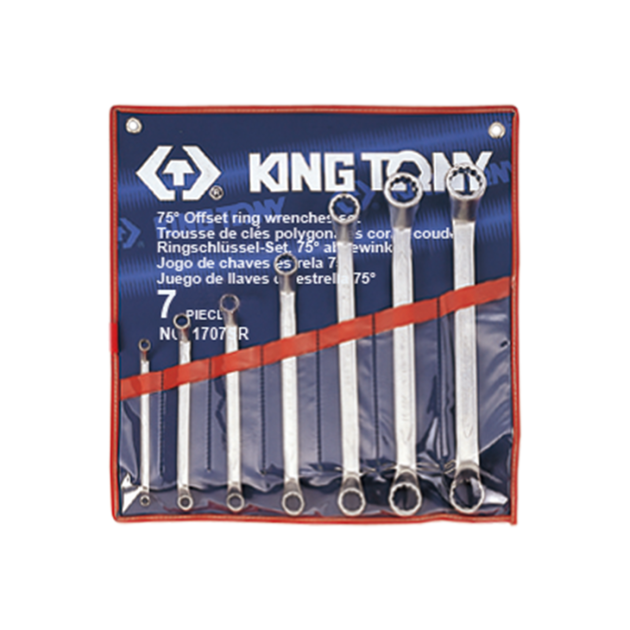 Набор накидных ключей KING TONY 1/4"-9/8", 7 шт. 1707SR, фото  | SNABZHENIE.com.ua