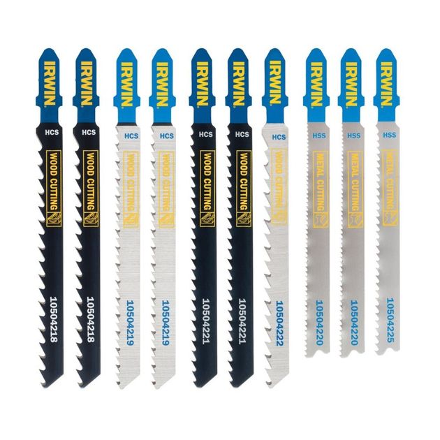 Набор пилок JIG SAW BLADES для металла и дерева - 10 шт, фото , изображение 3 | SNABZHENIE.com.ua Набор пилок JIG SAW BLADES для металла и дерева - 10 шт, фото , изображение 3 | SNABZHENIE.com.ua