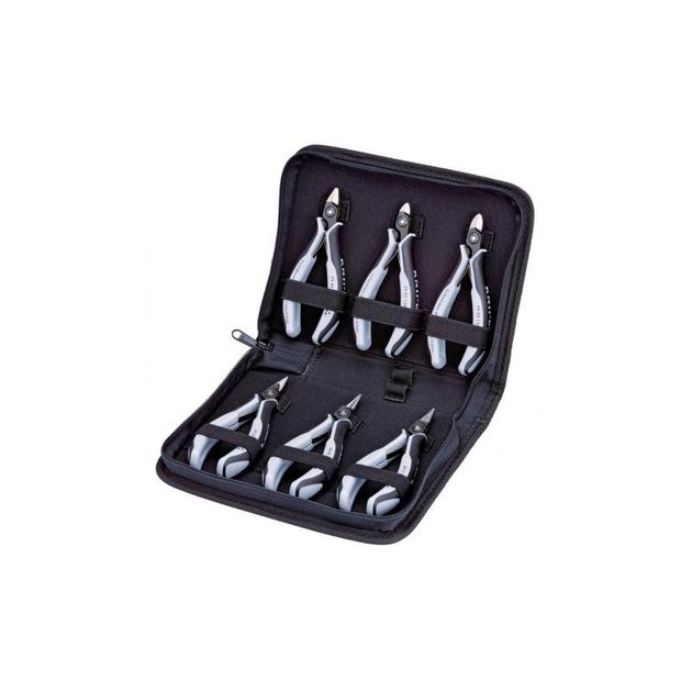 Плоскогубцы для электроники KNIPEX 00 20 16 P ESD, фото  | SNABZHENIE.com.ua