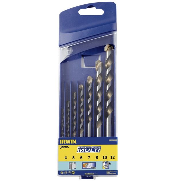 Набор сверл IRWIN CORDLESS CASSETTE, 7 шт. (4-12 мм), фото  | SNABZHENIE.com.ua