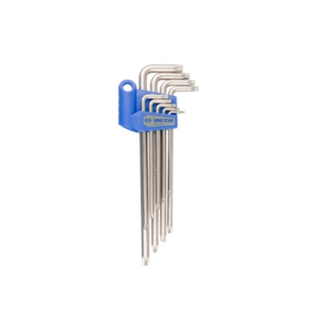 Набор Torx 9 ед. (Т10-Т50) с Г-образными удлиненными отвертками, фото  | SNABZHENIE.com.ua
