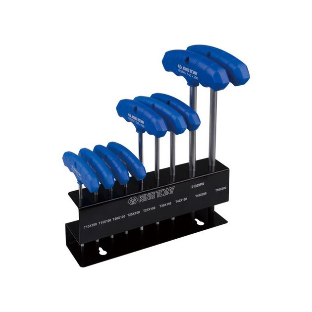 Набор Torx 9 ед. (Т10-Т50) Т-образные ключи, фото  | SNABZHENIE.com.ua