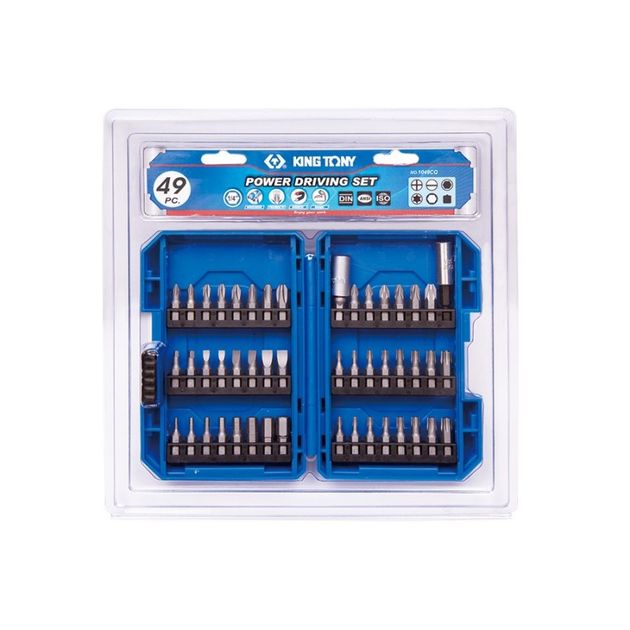 Набор бит 49 предметов (1049CQ), фото , изображение 2 | SNABZHENIE.com.ua