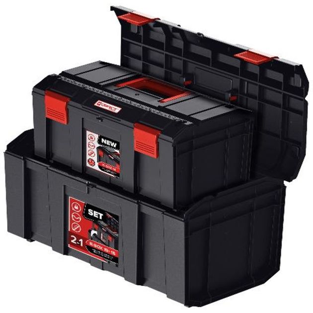 Набор ящиков QBRICK REGULAR R-BOX SET 19+16 (495x294x280), фото  | SNABZHENIE.com.ua