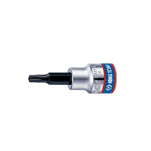 Торцевой битовый ключ TORX T50H 3/8" 50мм хром (302750), фото  | SNABZHENIE.com.ua