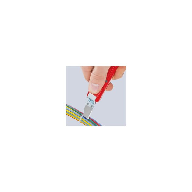 Нож для удаления оболочек 130 мм KNIPEX 16 20 16 SB, фото , изображение 4 | SNABZHENIE.com.ua Нож для удаления оболочек 130 мм KNIPEX 16 20 16 SB, фото , изображение 4 | SNABZHENIE.com.ua