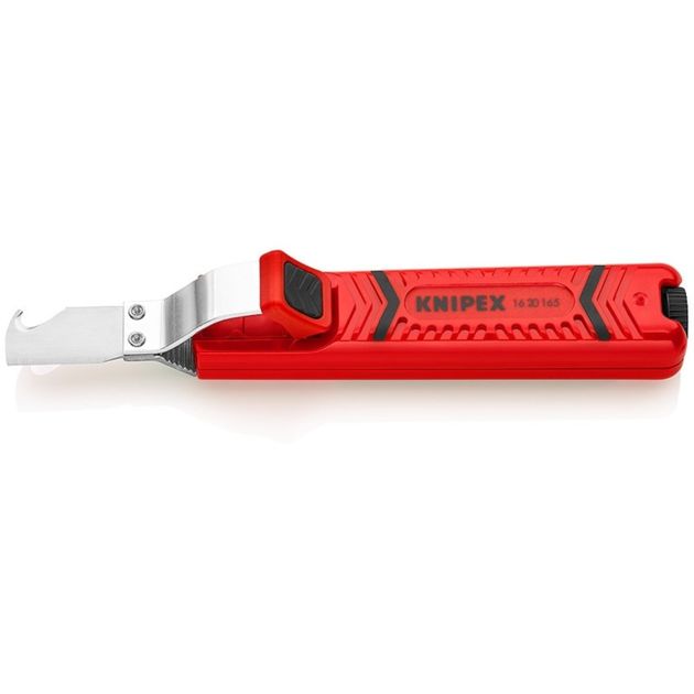 Нож для удаления оболочек KNIPEX 16 20 165 SB, 165 мм, фото  | SNABZHENIE.com.ua
