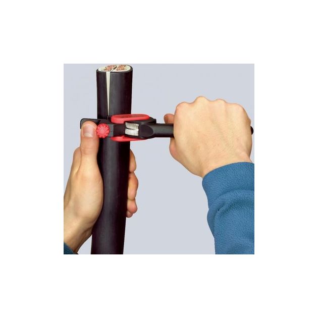 Ніж плужковий для видалення оболонки кабеля KNIPEX 16 40 150, фото , зображення 3 | SNABZHENIE.com.ua Ніж плужковий для видалення оболонки кабеля KNIPEX 16 40 150, фото , зображення 3 | SNABZHENIE.com.ua