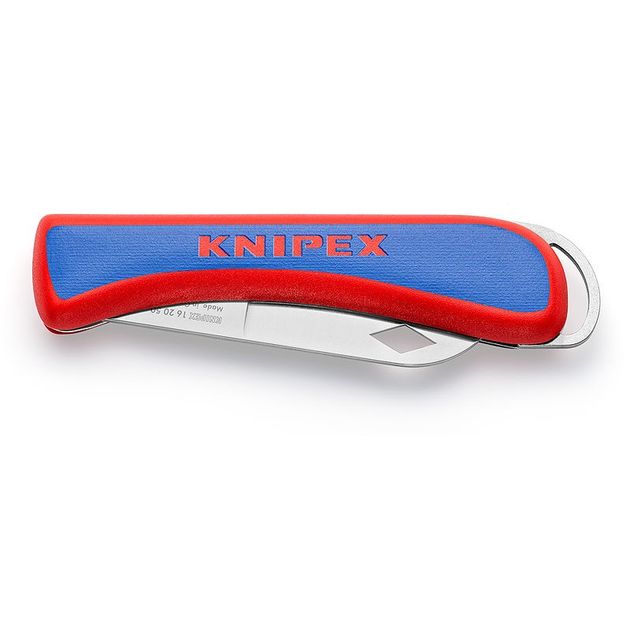 Складной универсальный нож KNIPEX 16 20 50 SB, фото  | SNABZHENIE.com.ua
