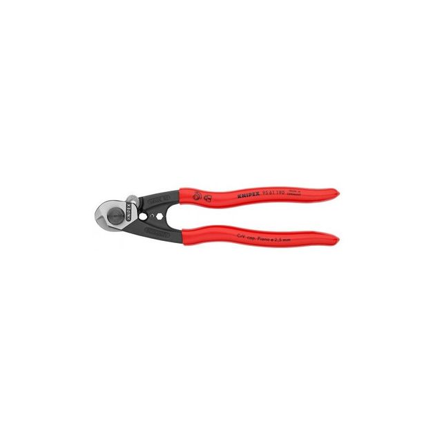 Ножницы для резки проволоки KNIPEX 95 61 190, фото  | SNABZHENIE.com.ua