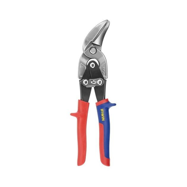 Левосторонние ножницы по металлу IRWIN Off Set Snips 20SL, фото  | SNABZHENIE.com.ua