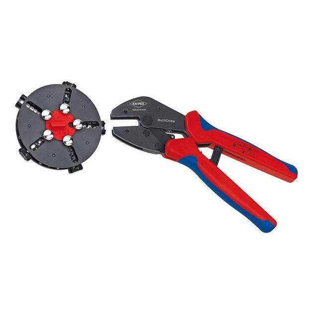 Обжимные клещи Knipex MultiCrimp® 250 мм с 5 профилями обжима, фото  | SNABZHENIE.com.ua