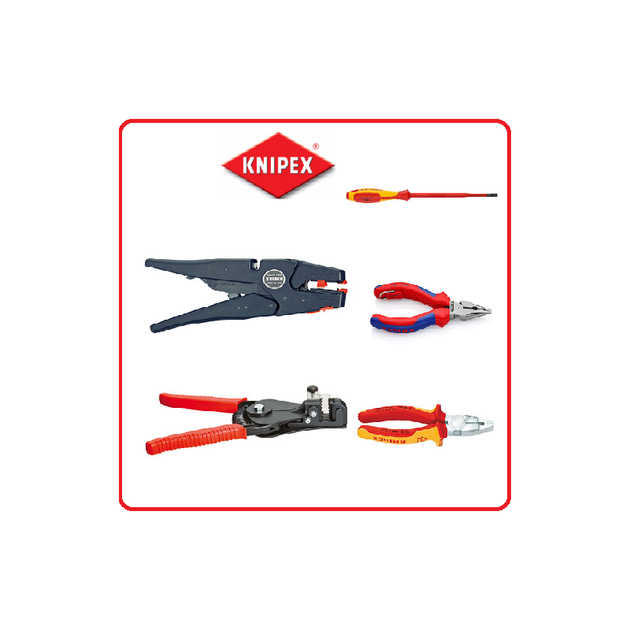 Обжимные клещи Knipex MultiCrimp® 250 мм с 5 профилями обжима, фото , изображение 2 | SNABZHENIE.com.ua Обжимные клещи Knipex MultiCrimp® 250 мм с 5 профилями обжима, фото , изображение 2 | SNABZHENIE.com.ua