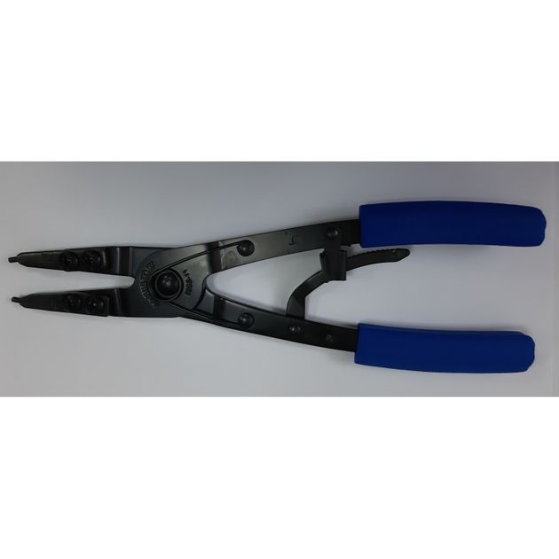 Пассатижи для стопорных колец, артикул 68GS-11, синие рукоятки, фото  | SNABZHENIE.com.ua