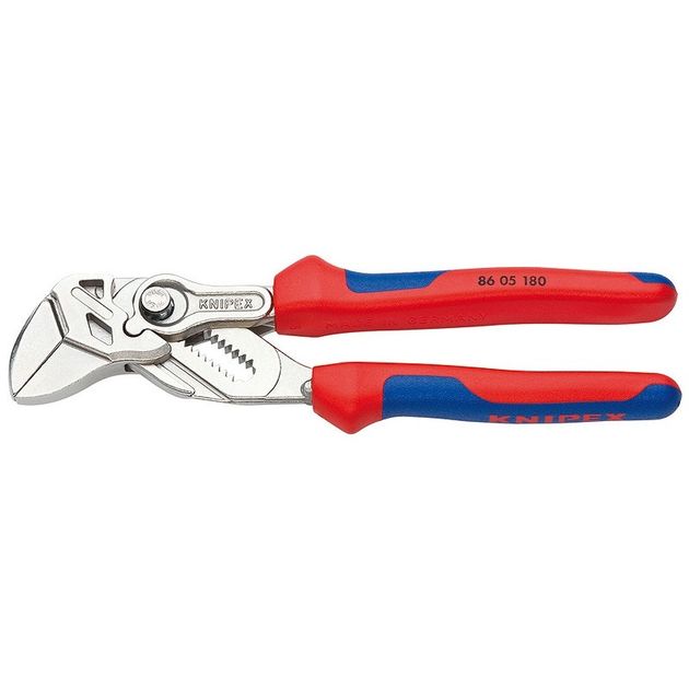 Переставные клещи-гаечный ключ KNIPEX 86 05 180, фото  | SNABZHENIE.com.ua