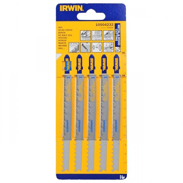 Пилка IRWIN T119BO для лобзика по дереву, 5 шт, фото , изображение 2 | SNABZHENIE.com.ua Пилка IRWIN T119BO для лобзика по дереву, 5 шт, фото , изображение 2 | SNABZHENIE.com.ua