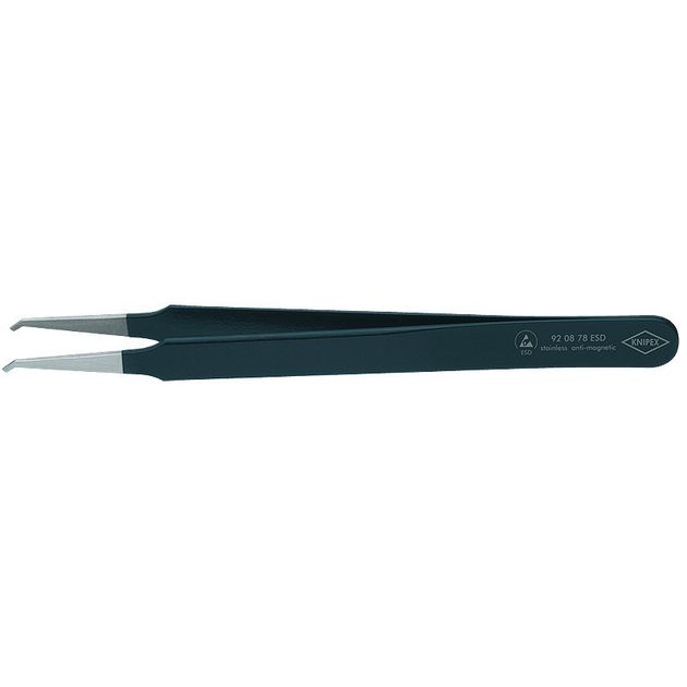 Пинцет KNIPEX 92 08 78 ESD для прецизионных работ, антистатический, фото  | SNABZHENIE.com.ua
