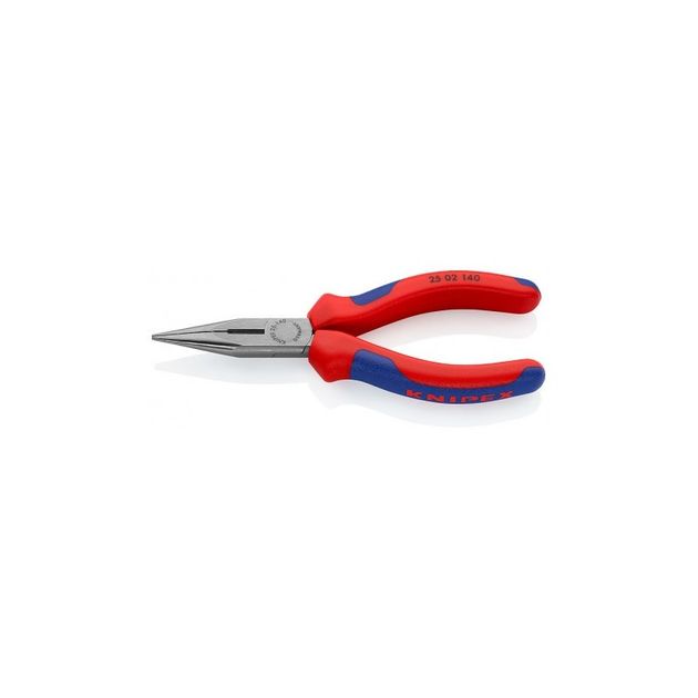 Плоские круглогубцы KNIPEX 25 02 160 с ріжучими крайками, фото  | SNABZHENIE.com.ua