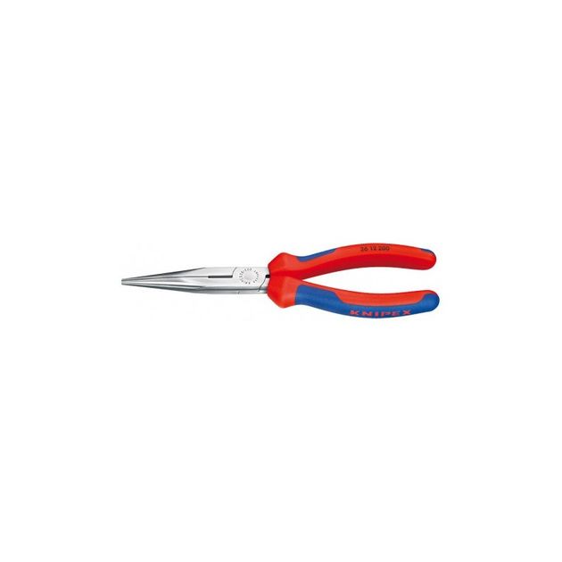 Плоские круглогубцы KNIPEX 26 12 200 с ріжучими крайками, фото  | SNABZHENIE.com.ua