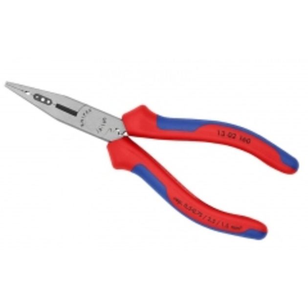Плоскогубцы KNIPEX 13 02 160 для монтажа проводов, фото  | SNABZHENIE.com.ua
