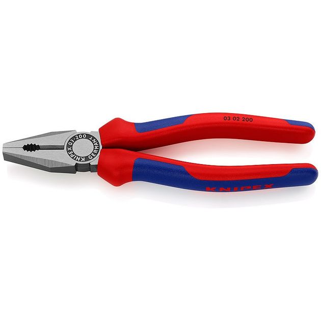 Комбинированные плоскогубцы KNIPEX 03 02 200, фото  | SNABZHENIE.com.ua