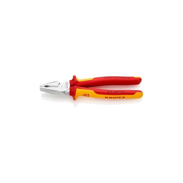 Плоскогубці комбіновані особливої міцності KNIPEX 02 06 225, фото  | SNABZHENIE.com.ua