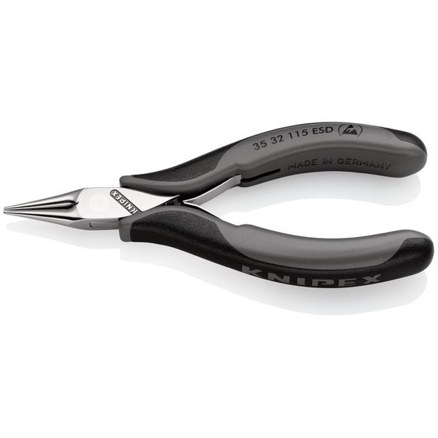 Плоскогубцы захватные KNIPEX 35 32 115 ESD для электроники, фото  | SNABZHENIE.com.ua