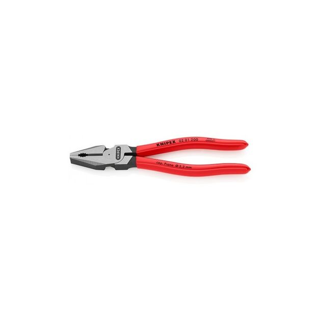 Плоскогубцы комбинированные повышенной мощности KNIPEX 02 01 200, фото  | SNABZHENIE.com.ua