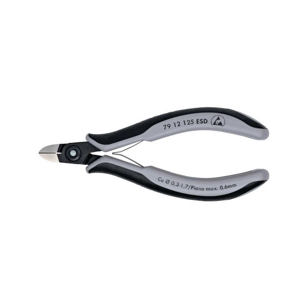Кусачки боковые KNIPEX 79 12 125 ESD для электроники, фото  | SNABZHENIE.com.ua