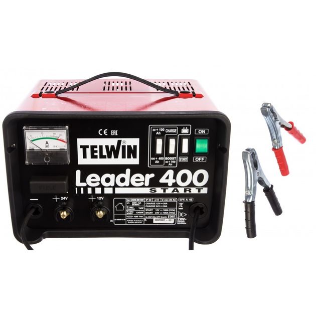 Пускозарядное устройство Telwin LEADER 400 START 230V 12-24V, фото  | SNABZHENIE.com.ua